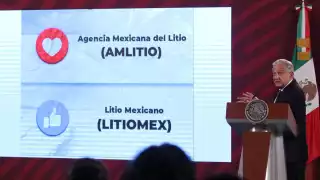 AMLO informó que su gobierno tiene 90 días para la presentación de la empresa que administrará el litio en México