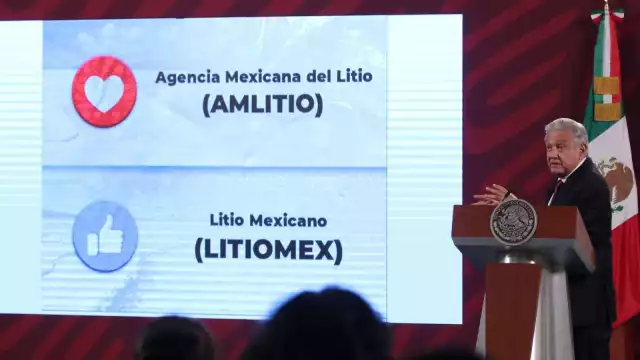 AMLO informó que su gobierno tiene 90 días para la presentación de la empresa que administrará el litio en México