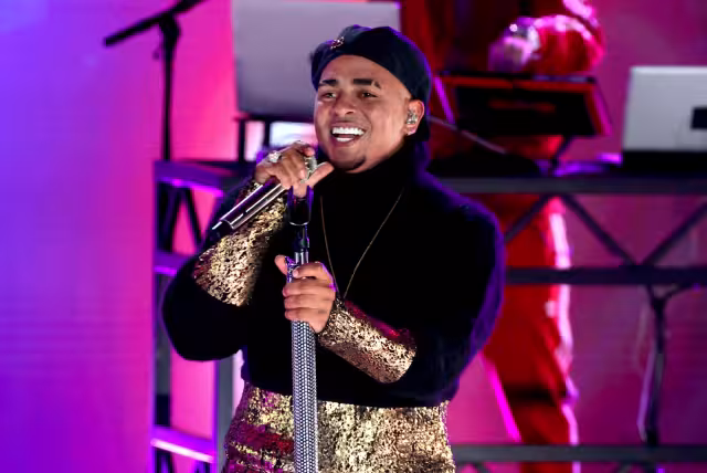 Ozuna no estuvo en el inicio de la Apertura del mundial, solo Maluma. Foto: Especial