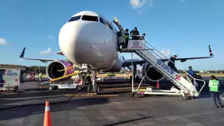 La joven es originaria de Chiapas, pero estudió sus cursos en la Ciudad de México y apenas fue contratada por Volaris, por lo que dijo que aún no tiene grandes anécdotas.