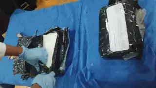 El ladrillo de cocaína fue hallado en la costa de Cozumel