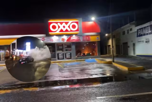 Queman Oxxos, farmacias y vehículos en Guanajuato y Jalisco por enfrentamiento