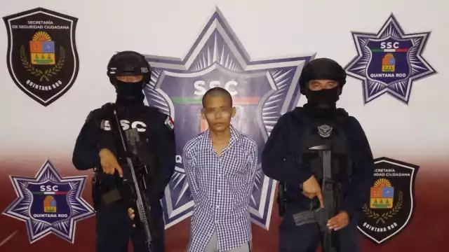 La Policía Estatal detuvo a un joven en posesión de diversos estupefacientes en la Supermanzana 259