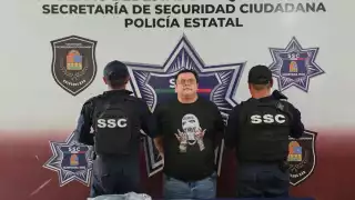 Operativo de vigilancia termina en detención: Descubren a un hombre con posesión de presunta marihuana en Cancún