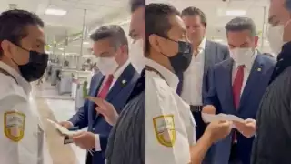 Es la segunda vez que el líder del PRI es detenido, la primera vez fue por una alerta migratoria, la cual no ha podido desactivar