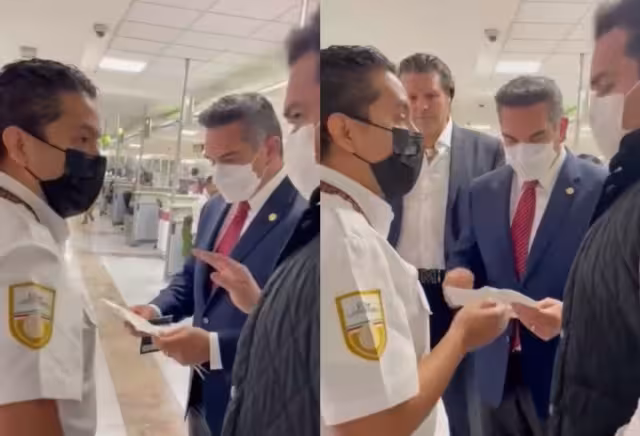 Es la segunda vez que el líder del PRI es detenido, la primera vez fue por una alerta migratoria, la cual no ha podido desactivar