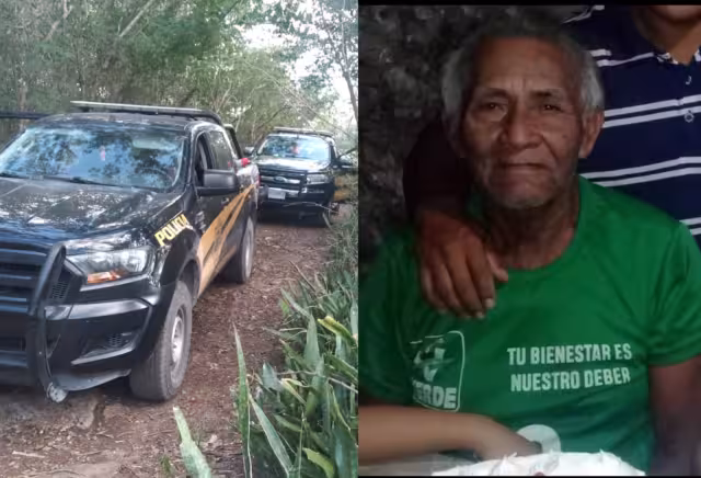 El abuelito fue visto por última vez el domingo 18 de diciembre cuando salió rumbo a su parcela