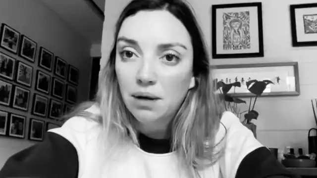 Regina Blandón dio su testimonio en torno al abuso que sufrió de niña. Foto: Captura de pantalla