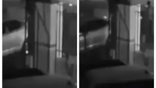 Momento en el que pistolero dispara contra Quintero