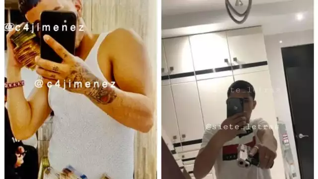 Los detenidos presumían armas y dinero en redes sociales