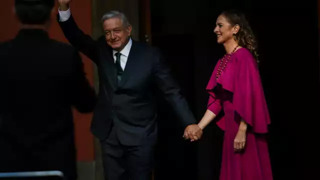 Andrés Manuel López Obrador y Beatriz Gutiérrez Müller (Cuartoscuro)