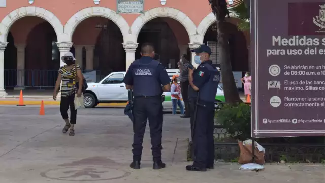 De acuerdo con los datos del Inegi, 77 de cada 100 yucatecos confían en la policía