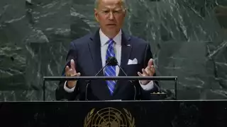 El presidente de Estados Unidos, Joe Biden en la Asamblea General de la ONU.