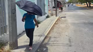 Lluvias dejan “plantado” a Campeche y el calor golpea con 42 grados