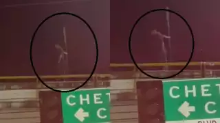 Se alertó de lo sucedido a través del número de emergencias 911 para que llegaran las autoridades a rescatarlo