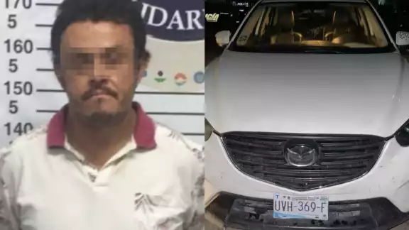 Al ser verificado, se arrojó que el auto cuenta con reporte de robo en el sistema del Registro Público Vehicular