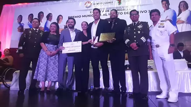Lo mejor del deporte de Cancún fue condecorado esta noche