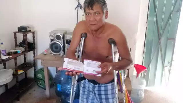 José Hipólito Tziu ya tiene su tarjeta de cobro, pero no le restablecen el derecho a alimentación por supuestas represalias tras la publicación del caso