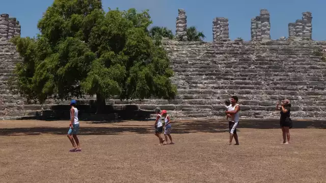 Visitantes ya comenzaron a visitar las ruinas de Aké en Tixkokob
