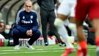 Bielsa tuvo una etapa con el Leeds United