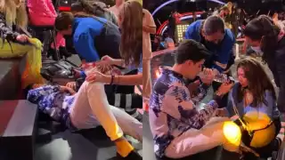 Santiago terminó en el piso tras su presentación de ayer sábado