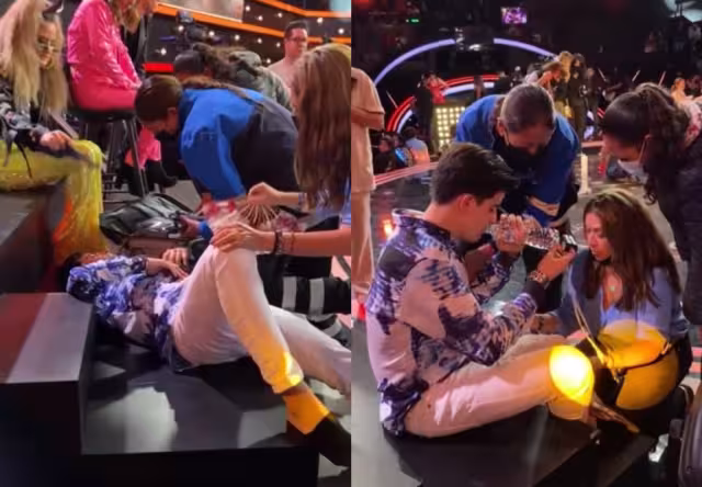 Santiago terminó en el piso tras su presentación de ayer sábado