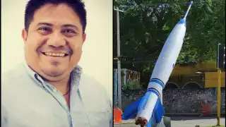 No es la primera vez que el cohete, ubicado en la colonia Nueva Alemán, es usado para hacer chistes sobre una guerra