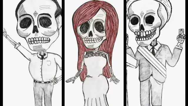 Las calaveritas apelan a las bondades del verso para plantear situaciones y hechos que protagonizan los vivos