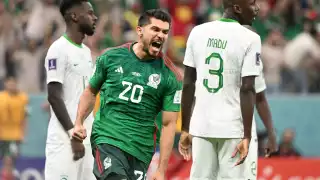 Henry Martín abrió el marcador para México en Qatar 2022