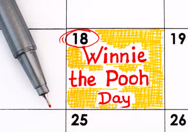 El osito del tarro de miel está de manteles largos este 18 de enero. Foto: Especial