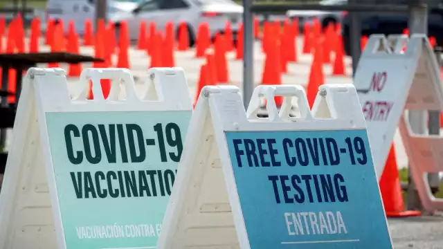 Los casos de COVID-19 en Estados Unidos alcanzaron un récord mundial. Foto: EFE