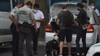 La Guardia Nacional comenzó el operativo en el Aeropuerto de Cancún