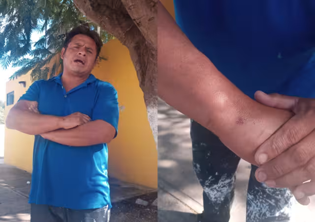 El hombre denuncia que la policía buscaba hacerlo responsable de un accidente de tránsito