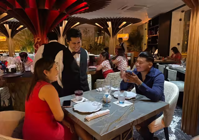 Todo era risas el día de hoy