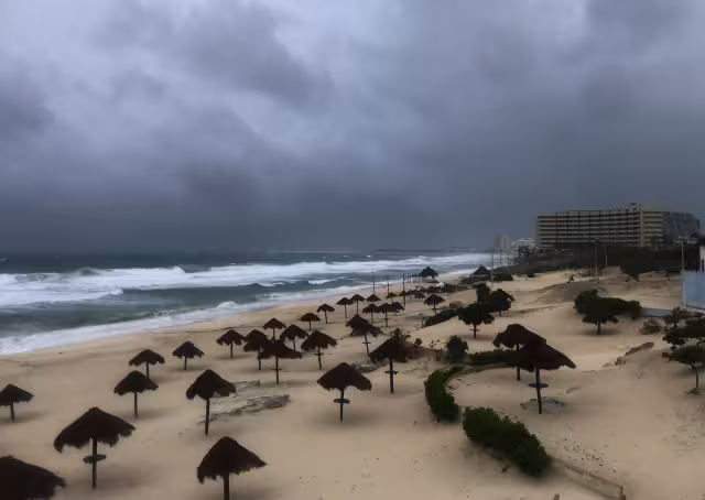 Se pronostica posible caída de granizo en el oriente, sureste del país y la Península de Yucatán