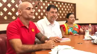 Gerardo Fernández Noroña realizará un recorrido por el Mercado 23 y mostrará el "noroñabus" en la zona de El Crucero
