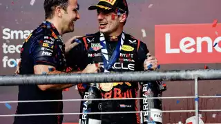 Max Verstappen aterriza en el AIFA previo al Gran Premio de México 2023
