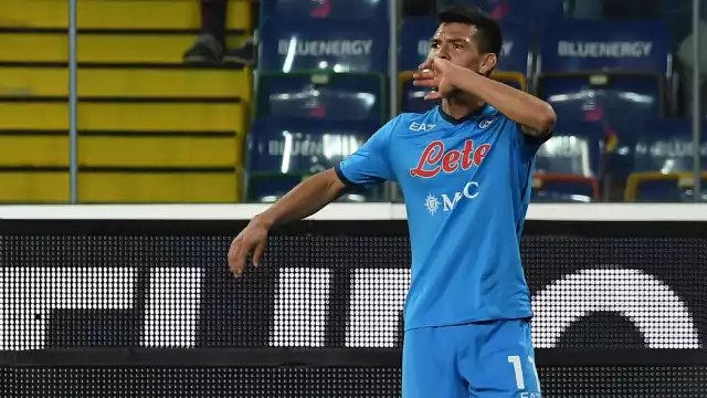 El Chucky Lozano se estrenó en el torneo 2021-2022 de la Serie A