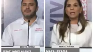 "Presenté una denuncia penal, y como el que denuncia tiene que probar, mi compromiso es meter a Mara Lezama y a Jorge Emilio González, su padrino político, a la cárcel"- Issac Janix