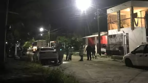 Fuerte movilización tras intento de secuestro en Puerto Juárez Fuerte movilización tras intento de secuestro en Puerto Juárez