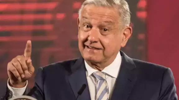 Presidente AMLO en conferencia de prensa