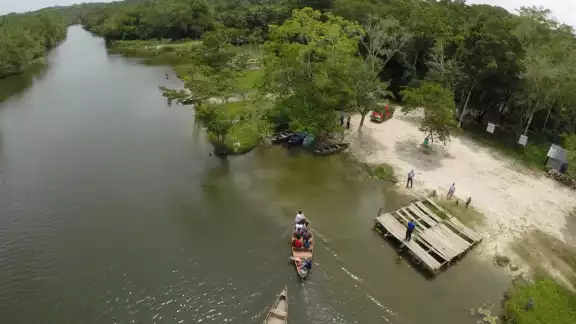 INM y Semar realizan operativos en la Ribera del Río Hondo INM y Semar realizan operativos en la Ribera del Río Hondo