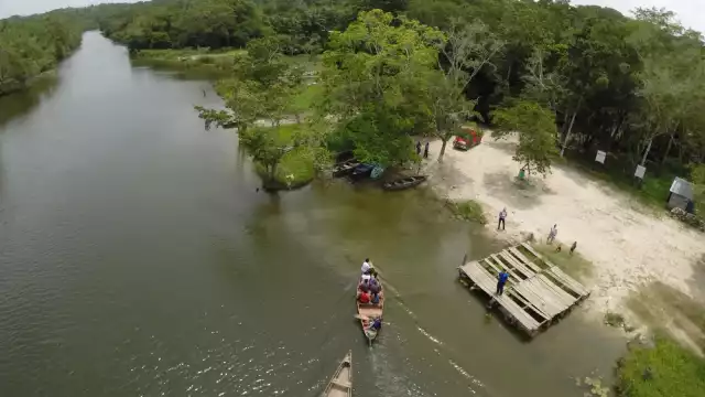 INM y Semar realizan operativos en la Ribera del Río Hondo