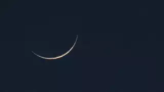 Luna nueva desde Cuernavaca, Morelos, en 2018 (Cuartoscuro)