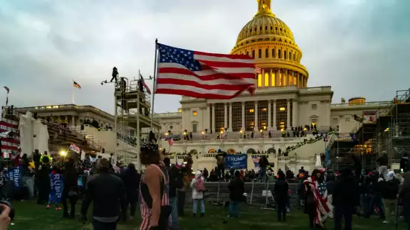 Tranquilidad junto al Capitolio de Estados Unidos en las elecciones de medio mandato Tranquilidad junto al Capitolio de Estados Unidos en las elecciones de medio mandato