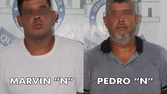 Dos de los detenidos son Marvin "N" y Pedro "N", quienes son sometidos a investigación