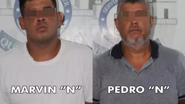 Dos de los detenidos son Marvin "N" y Pedro "N", quienes son sometidos a investigación