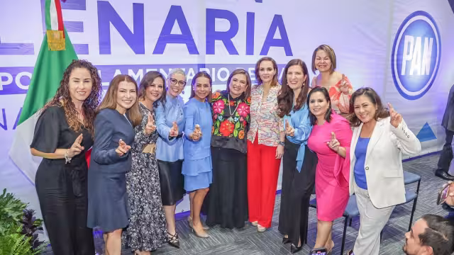 La precandidata se reunió con colegas