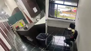 El acto fue evidenciado por los mismos trabajadores del Congreso de Quintana Roo