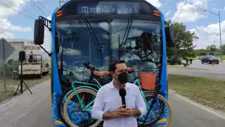 La ruta contará con 20 unidades de las cuales 11 ya se encuentran en Mérida